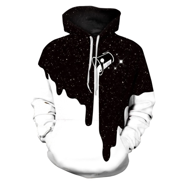 Unisex Fashion Galaxy 3D Hoodie - Picture 1 of 3